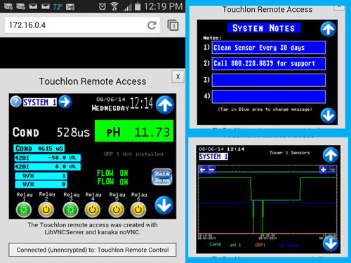 NexSys Phone Browser Screenshots