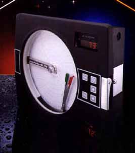Partlow,Electronic,Recorders,ARC 4100,Circular Chart,Temperature,Flow,Recording Controller,RH,Analog