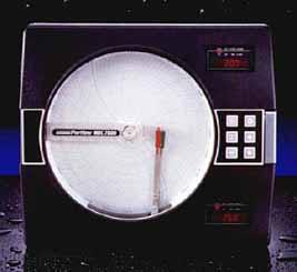 Circular,Chart,Flow,Recorders,Partlow,MRC 7800