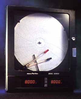 Partlow,MRC 8000,Circular,Chart,Recorder